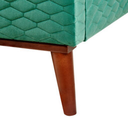 Beliani Bed Velvet Bayonne 160 X 200 Cm (Eu King Size) Dark Green - thumbnail 8