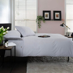 The Lyndon Company Gingham Duvet Cover Set  - Soft & Breathable Cotton With Double Piped Edges - thumbnail 2