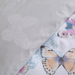 Catherine Lansfield Bedding Scatter Butterfly Duvet Cover Set With Pillowcases Heather - thumbnail 3