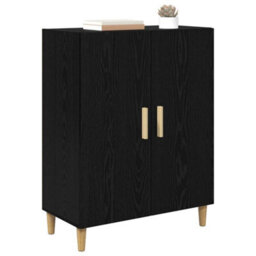 Walplus Sideboard Black Oak 70 X 34 X 90 Cm Engineered Wood - thumbnail 3