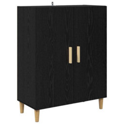 Walplus Sideboard Black Oak 70 X 34 X 90 Cm Engineered Wood - thumbnail 2