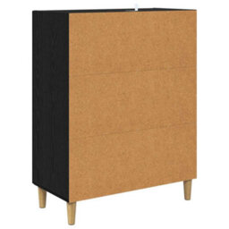 Walplus Sideboard Black Oak 70 X 34 X 90 Cm Engineered Wood - thumbnail 8