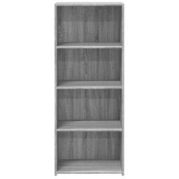 Berkfield Highboard Grey Sonoma 50X41X124 Cm Engineered Wood - thumbnail 4