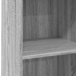 Berkfield Highboard Grey Sonoma 50X41X124 Cm Engineered Wood - thumbnail 7