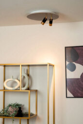 Lucide Jubel - Flush Ceiling Light - 40 Cm - Led Dim. - 2700K - Gun Metal - thumbnail 5