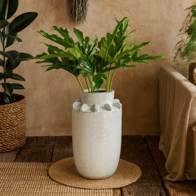 Wyld Haus Bloom Large Hydria White Ceramic Vase 410 X 240 mm - image 1
