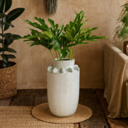 Wyld Haus Bloom Large Hydria White Ceramic Vase 410 X 240 mm