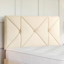 Divan Base Direct Naples Cream Ottoman Divan 3Ft Single End Lift Ottoman + Hampton Strutted Headboard - thumbnail 3