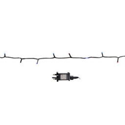 Samuel Alexander 28.7M 360 Led Supabrights Multi-Action Christmas String Lights With Timer In Blue, Red & White - thumbnail 8