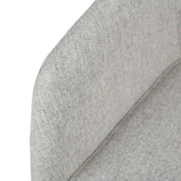 Luciano - Dining Chairs In Premium Textured Linen Set Of 2 Grey - thumbnail 9