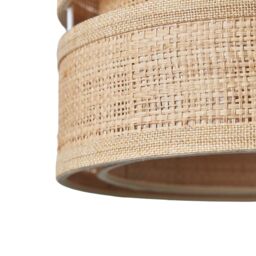 Inlight Duo Natural Drum Lamp Shade (D)25Cm - thumbnail 6
