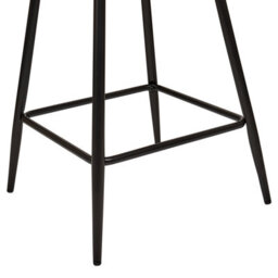 Beliani Set Of 2 Bar Chairs Sanilac Boucle Off-White - thumbnail 8