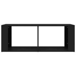 Berkfield Coffee Table Black 100X50X36 Cm Engineered Wood - thumbnail 5