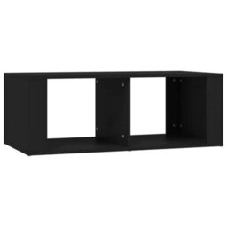 Berkfield Coffee Table Black 100X50X36 Cm Engineered Wood - thumbnail 2