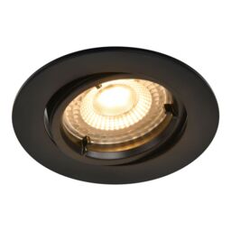 GoodHome Salk Black Adjustable Led Warm White Downlight 4.8W Ip20, Pack Of 3 - thumbnail 6