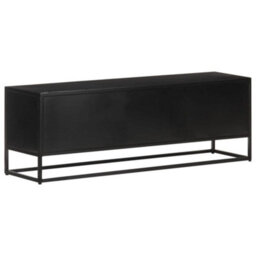 Berkfield Tv Cabinet 120X30X40 Cm Rough Mango Wood - thumbnail 4