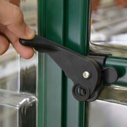Palram - Canopia Harmony 6X6 Ft Green Aluminium Apex Greenhouse With Polycarbonate (Pc) Glazing - thumbnail 4