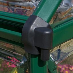 Palram - Canopia Harmony 6X6 Ft Green Aluminium Apex Greenhouse With Polycarbonate (Pc) Glazing - thumbnail 6