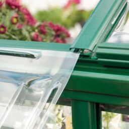Palram - Canopia Harmony 6X6 Ft Green Aluminium Apex Greenhouse With Polycarbonate (Pc) Glazing - thumbnail 2