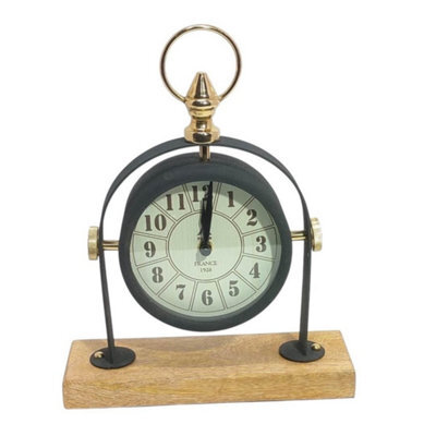 Minster Table Clock - L8 X W23 X H29 Cm - image 1