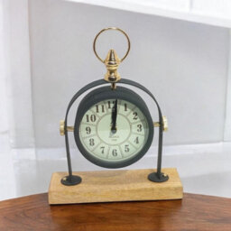 Minster Table Clock - L8 X W23 X H29 Cm - thumbnail 4
