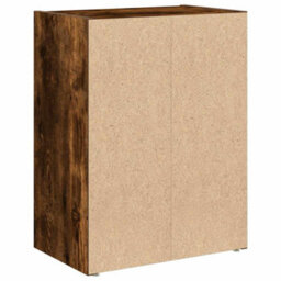 Berkfield Bookcase Smoked Oak 40X24X52 Cm Engineered Wood - thumbnail 7