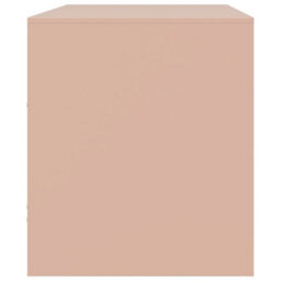 Berkfield Tv Cabinet Pink 67X39X44 Cm Steel - thumbnail 8