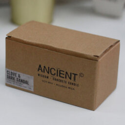 Serenityy Large Concrete Wooden Wick Candle 850G - Spiced South Sea Lime - Natural Finish - thumbnail 7