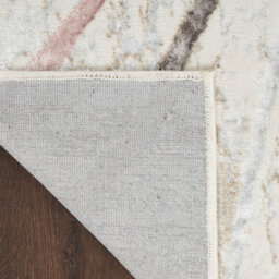 Ivory Multicolor Modern Rug, Anti-Shed Abstract Rug, 10mm Thick Abstract Rug For Bedroom, & Dining Room-69 X 229Cm (Runner) - thumbnail 6