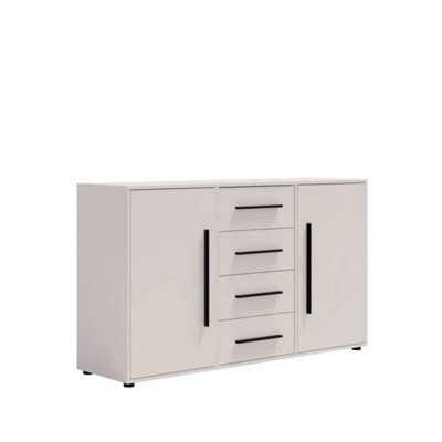 Arte Maxione 02 Chest Of Drawers 150Cm - Cashmere, Elegant Storage For Modern Living - image 1