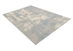 RugsX Flux 461.2.ae500 Wool Carpet Osta - Abstraction, Structural, Loft Cream Blue 120X170 Cm - thumbnail 3