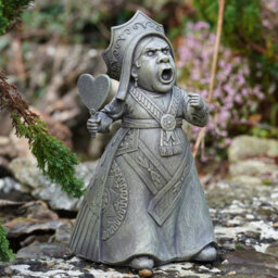 Burgess Queen Of Hearts Resin Statue Alice In Wonderland Sculpture Outdoor Garden Decoration Large Home Ornament - thumbnail 1