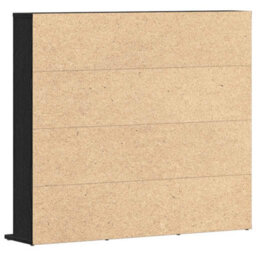 Walplus Cd Cabinet Black Oak 100X23X89.5 Cm Engineered Wood - thumbnail 7