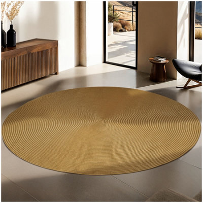 Tectake Rug Raya - Jute Look, Boho Style, Indoor And Outdoor Use, Durable   160 Cm - Brown - image 1