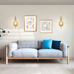 2X Retro Led Wall Lamp Metal Wall Light Indoor Gold Sconce Bedroom E27 - thumbnail 6