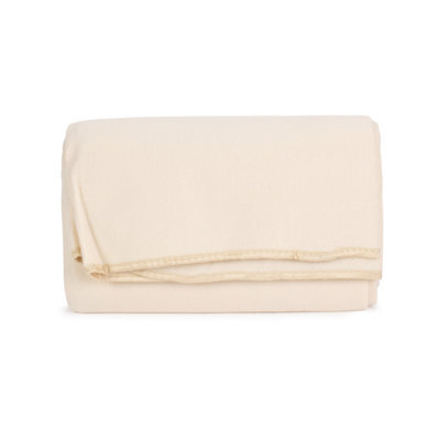 Red Hamper H044 Polyester Cream Fleece Waterproof Backed Picnic Rug - image 1