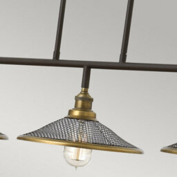 Luminosa Lighting Elstead Rigby 3 Light Ceiling Island Chandelier Pendant Bar Light Bronze, E27 - thumbnail 4