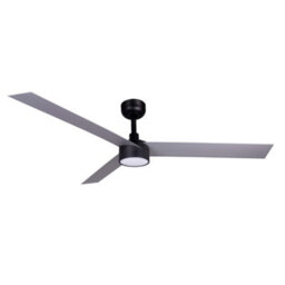 Luminosa Lighting Luminosa Cruiser Xl 3 Blade Ceiling Fan Matt Black, Aluminium With Light 2700 - 4000 - 6500K Tuya Smart System - thumbnail 1