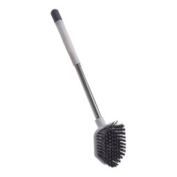 Darphe Off-White Toilet Bowl Silicone And Nylon Brushes Combo Set With Holder - thumbnail 3