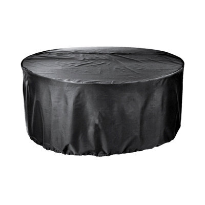Cozy Bay Ezbreathe 4 6 Seat Round Patio Set Cover In Black - image 1