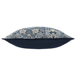 Morris & Co Strawberry Thief Embroidery Jacquard Feather Rich Cushion - thumbnail 4