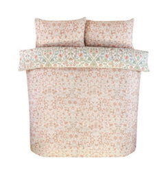 Rapport Home Harrow Microfibre Floral Reversible Duvet Cover Set With Pillowcase - thumbnail 3