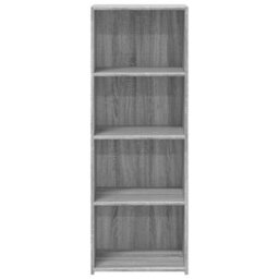 Berkfield Highboard Grey Sonoma 45X41X124 Cm Engineered Wood - thumbnail 4