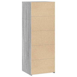 Berkfield Highboard Grey Sonoma 45X41X124 Cm Engineered Wood - thumbnail 6