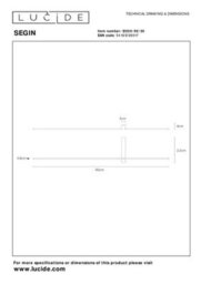 Lucide Segin Modern Wall Light - Led - 1X10W 2700K - Black - thumbnail 7