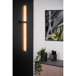 Lucide Segin Modern Wall Light - Led - 1X10W 2700K - Black - thumbnail 3