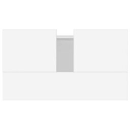 Berkfield Industrial Bathroom Cabinet White 58X33X60 Cm Engineered Wood - thumbnail 8