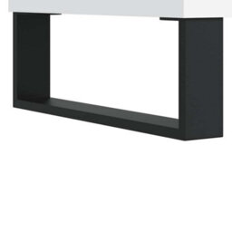 Berkfield Industrial Bathroom Cabinet White 58X33X60 Cm Engineered Wood - thumbnail 9