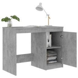 Walplus Desk Concrete Grey 100X50X76 Cm Engineered Wood - thumbnail 6