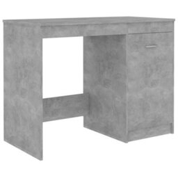 Walplus Desk Concrete Grey 100X50X76 Cm Engineered Wood - thumbnail 2